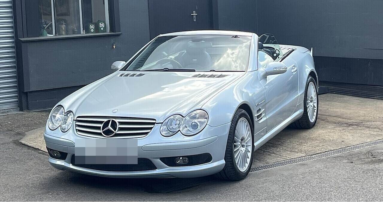 Tellur Silver Mercedes-Benz SL55 AMG